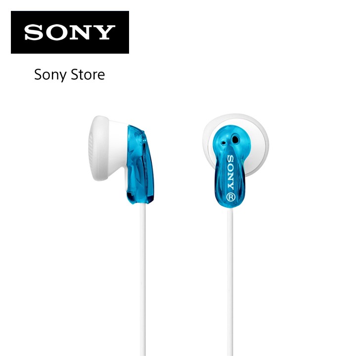 Sony Singapore MDR-E9LP / MDRE9LP / E9LP In-Ear Wired Headphones / Earphones (Blue)